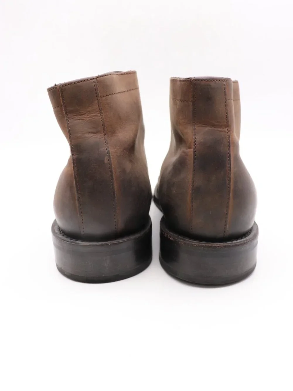 Thursday Captain Boots Men's Size 10 Brown Leather Lace Up Dress Shoes